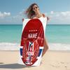 Personalized River Plate Fan Gear Beach Towel Microfiber Beach Towel Thin Absorbent for Beach Swimming Yoga Bath Sports. 0910175