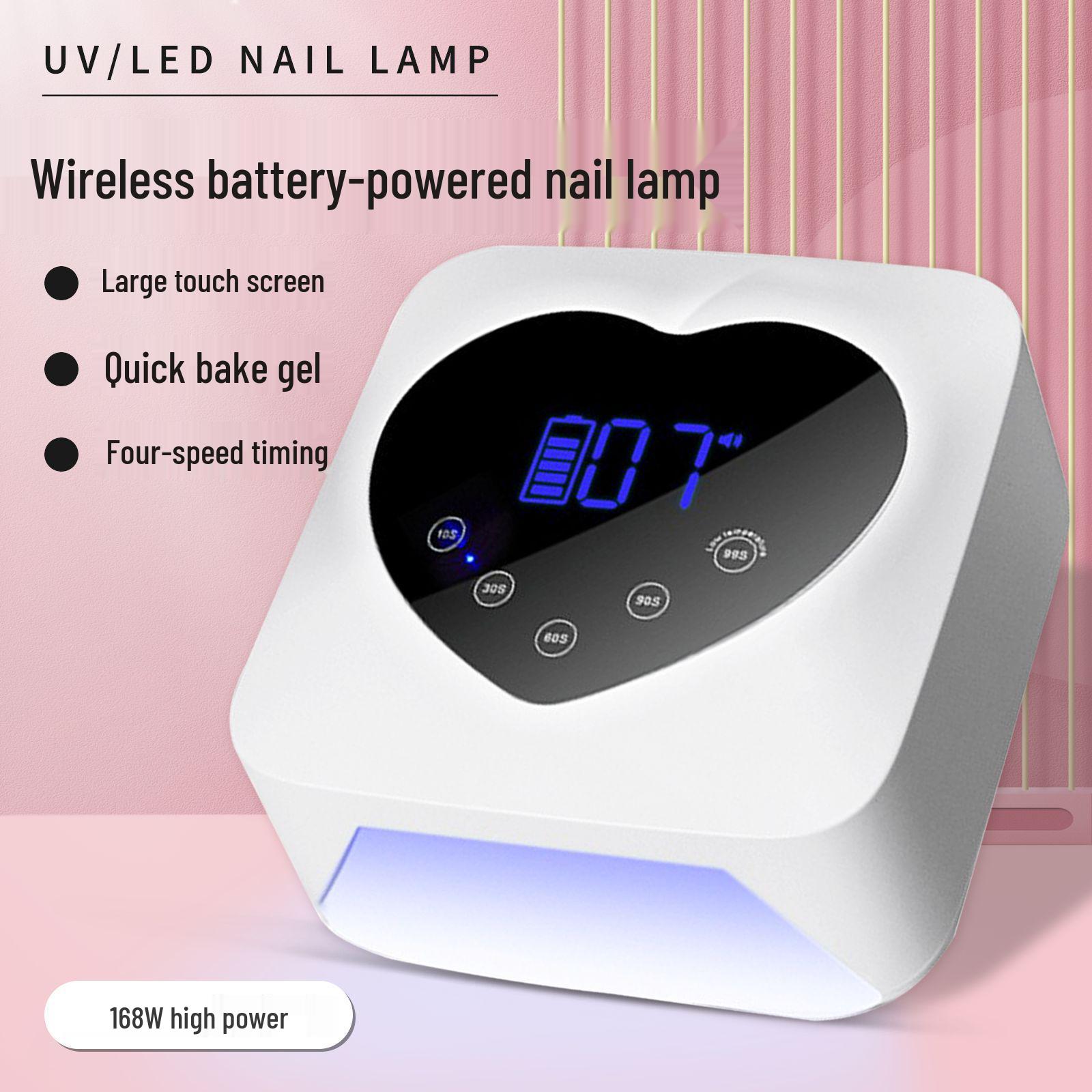 

X20 Rechargeable Wireless Nail Curing Lamp with Lithium Battery