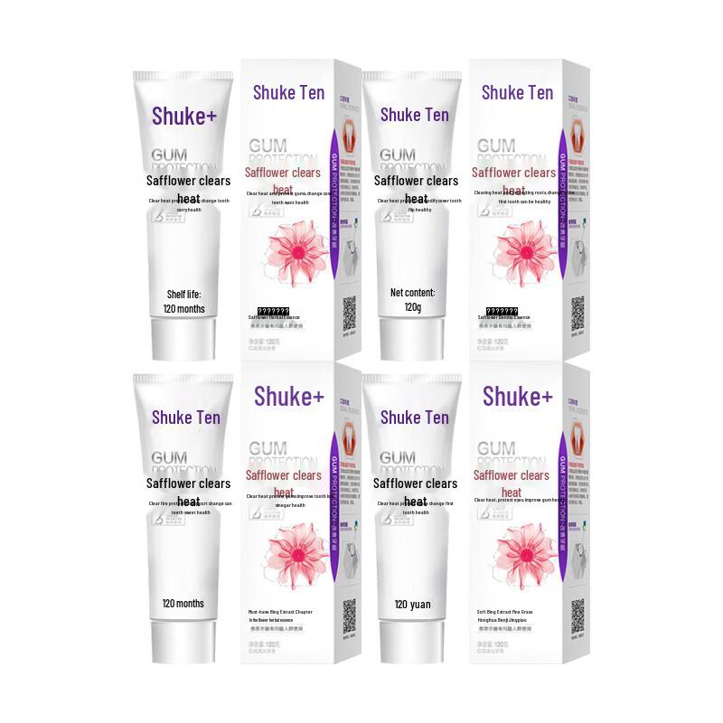 Suke Safflower Fire-Reducing Toothpaste