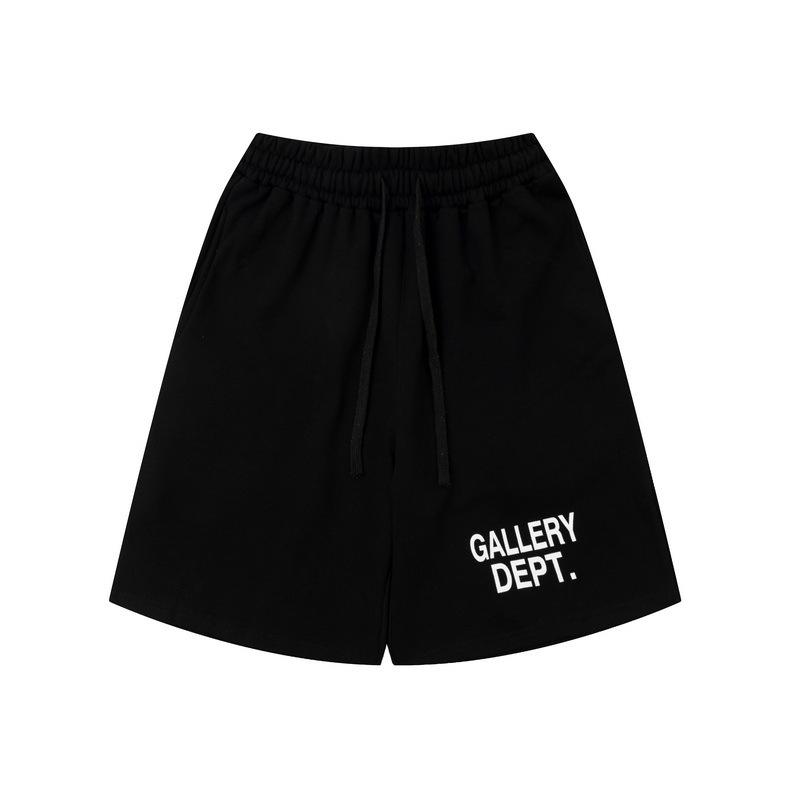 Cross-border Trendy Brand GALLERY DEPT Letter-printed Casual Camouflage Shorts Men's and Women's High Street Sports Beach Pants