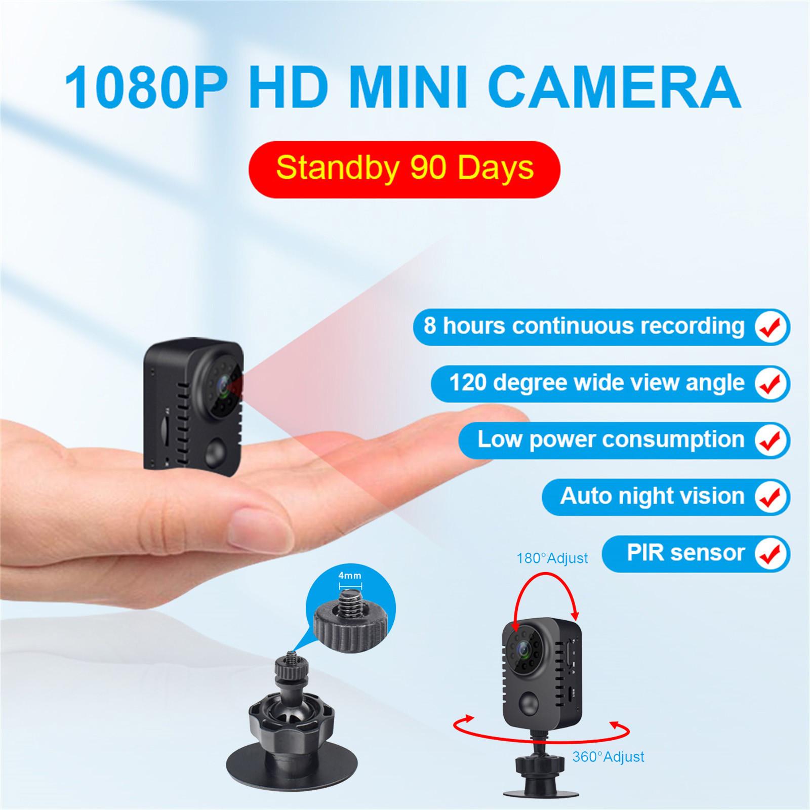 

MD29 1080P Сенсор Нічна відеокамера Motion DVR Мікрокамера Спорт DV Відео чорний