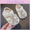 Baby Girl Summer Sandals Pu Non Slip Soft Sole For Toddler Walks