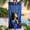 Billie Eilish Mode Strandtuch Tragbar Weich Schnelltrocknend Handtuch Für Schwimmen Camping Urlaub