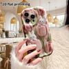 Phone Case: 2D Flat Design Suitable for iPhone 18, 17, 16, 15, 14, 13 Pro Film Protective Case, Couple Style, Gentle Spring, Christmas and Halloween G