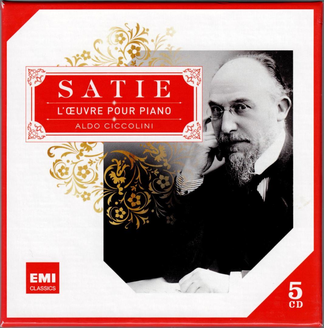 

[USED] Piano Eric Satie/eric satie by chicolini 5 CD set