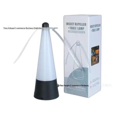 Repellente LED Multifunzione per Insetti da Esterno con Pale Ventola e Pulsante a Sfioramento Difesa Zanzare