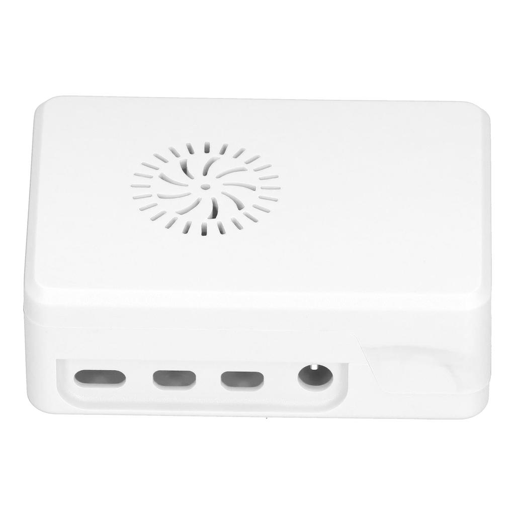 Case for Raspberry Pi 4B ABS Shell Heatsink Simple Removable Top Cover Protective EnclosureWhite
