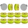 AC80RL3 String Trimmer Replacement Spool, Compatible with Ryobi One Plus+ AC80RL3 18v, 24v, and 40v Cordless Trimmers, 080 Inch Twisted Line, AC80RL3