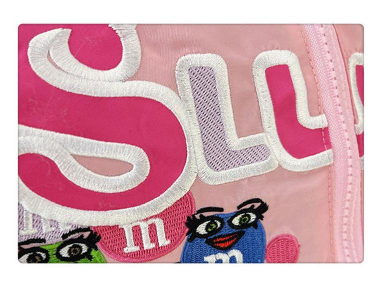 Unisex Cartoon Embroidered Baseball Jacket - Trendy Hip-Hop Style for Spring and Autumn