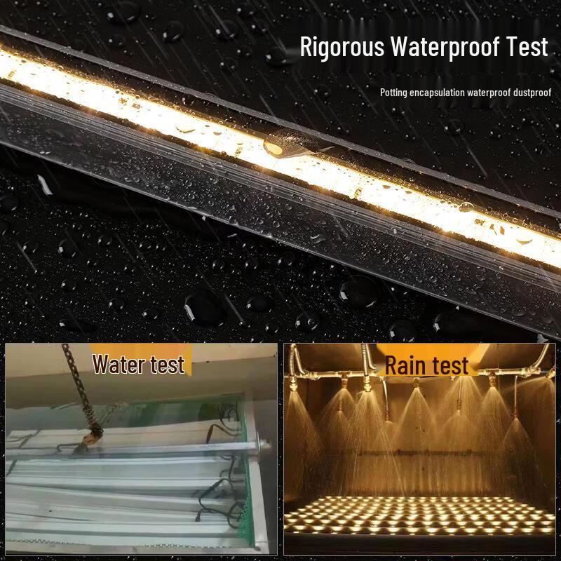 Outdoor Rectangular RGB LED Linear In-Ground Light