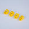 10 Pcs Guitar Fingertip Protector Silicone Material Comfortable Soft 2.4x2.4x 2.8cm Protection