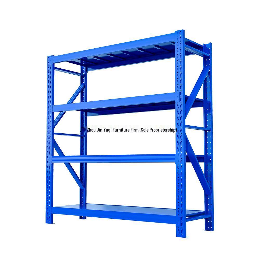Multi-Layer Heavy-Duty Storage Racks for Warehouse, Supermarket, or Home Use