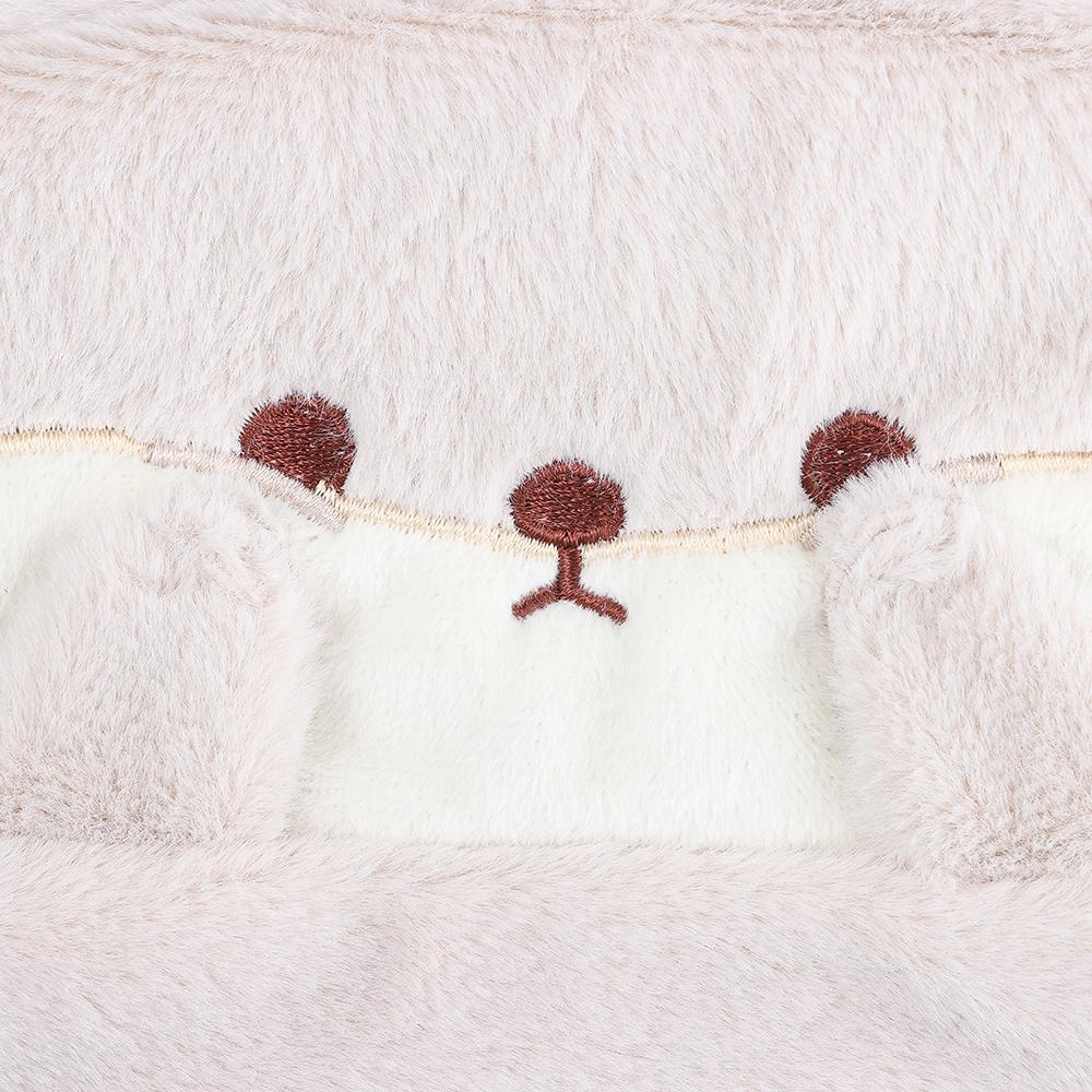 Otter Penguin Pencil Case Plush Stationery Bag Portable Stationery Organizer  Back To School Gift