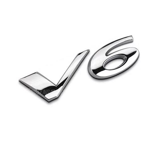 Car ABS Rear Trunk Words Letters For JAGUAR V6 3.0 V8 5.0 Logo Badge Emblem Decals Sticker Decoration accessories Q4