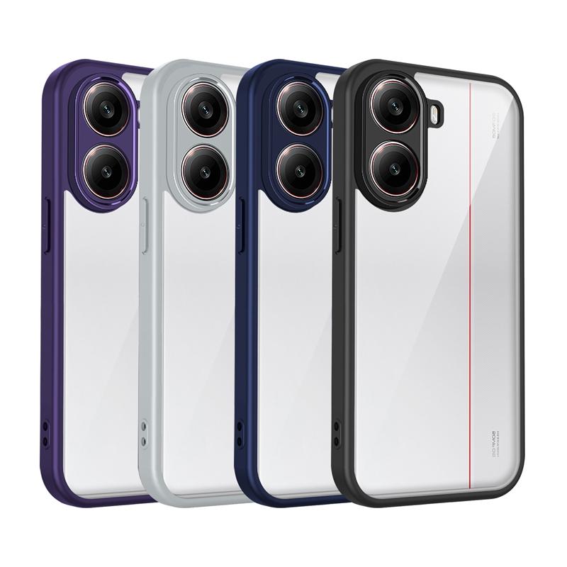 Transparent Silicone Case For Xiaomi Redmi Turbo 4 3 Pro Turbo4 Pro Turbo3 4Pro PC Back TPU Bumper Shockproof Phone Cases Cover