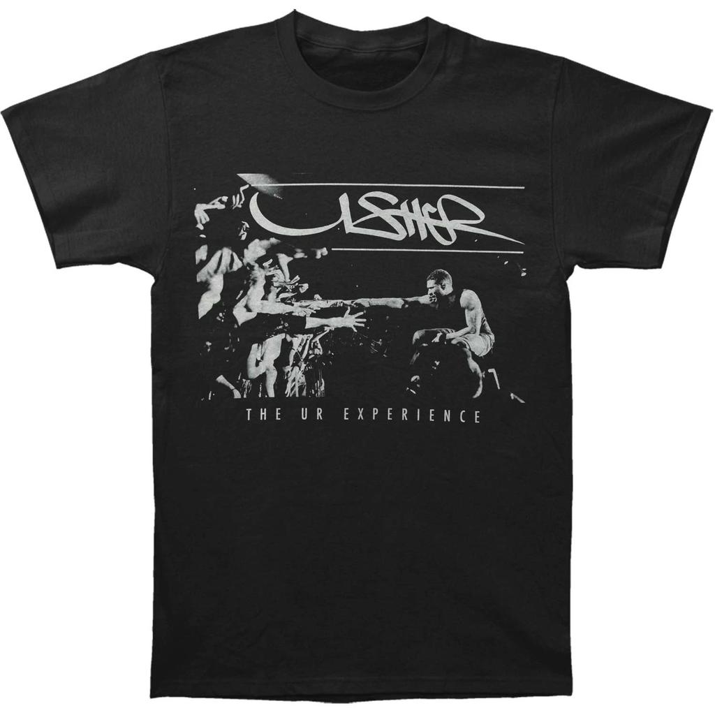 Men's Usher UR Experience North America T-shirt Small Black