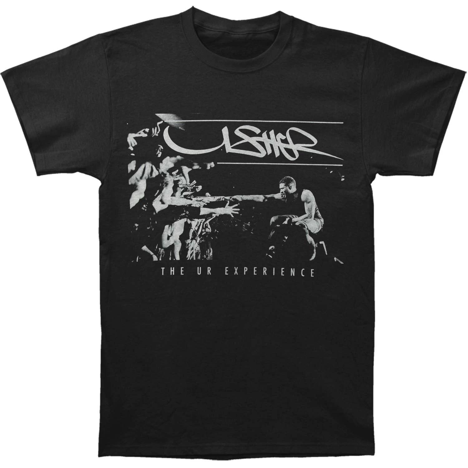 Men s Usher UR Experience North America T-shirt Small Black S