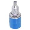 100Pcs Banana Socket M6 4mm Good Transmission Excellent Manufacture Electrical Connection AccessoriesBlue