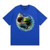 Smoking Kermit The Frog Meme Shark Attack Parody TShirt Mens Women Fashion Cool Tshirts Hot Sale Casual Short Sleeves T Shirt