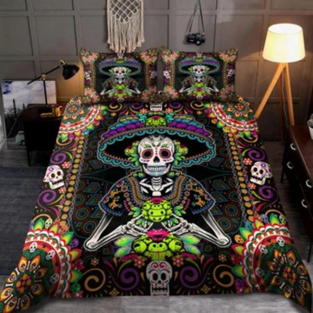 Tmarc Tee Native American 3D All Over Printed Bedding Set Bedroom Decor Comforter Cover Set