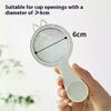 Stainless Steel Fine Matcha Strainer With Binaural 7.5cm Diameter Mini Fine Mesh Sieve Tea Strainers Coffee Flour Kitchen Filter