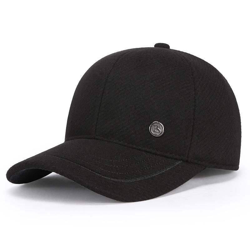 

Autumn Winter New Dad Caps Men Outdoor Hat Outdoor Casual Cycling Warm Cotton Hat Versatile Windproof Ear Protection Adjustable