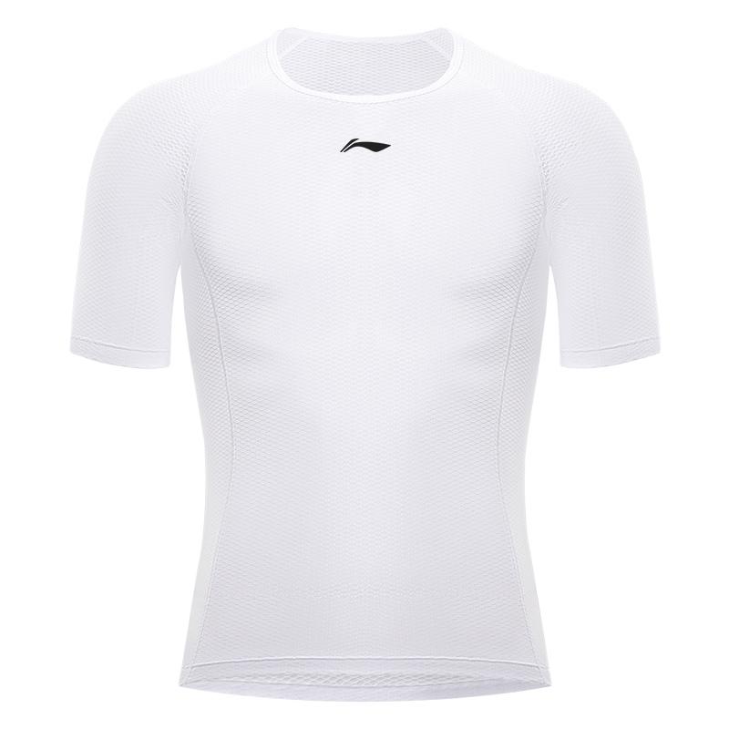 

Li-Ning Серия Fastdry Быстросохнущая Дышащая Фитнес Тренировки Бег Велоспорт Спорт Толстовка Футболка с коротким рукавом реглан Женские топы LCVY375-1 M