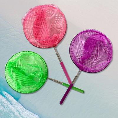 S rukojetí, chytací síťkou, ergonomickým designem, motýlí klec, pestrobarevná teleskopická