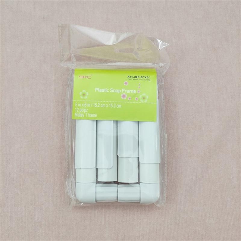 Plastic Square Sewing Hoop for Embroidery, Needlepoint DIY Craft Sewing Tools Cross Stitches Frame Embroidery Clip Frame