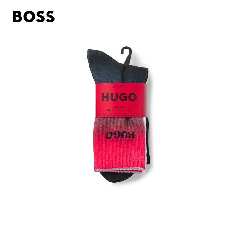 Мужские носки с логотипом Hugo Boss (3-Pack) M
