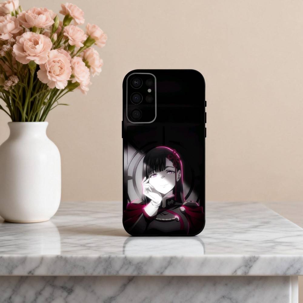 Web Manga C-Chained S-Soldier Phone Case For Samsung S25,24,23,22,30,21,10,9,Ultra,Plus,Lite,FE,4,5 G Soft Black Case