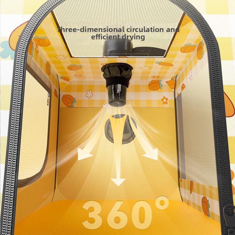 Haustier Trockenbox Katze Hund Föhnen Haushalt Klein Haartrockner Trockenbeutel Badetrockner