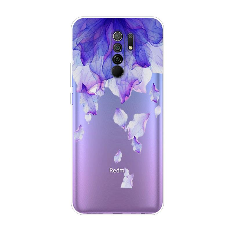 For Coque Redmi 9 Case Transparent Soft TPU silicon Phone Cover For Xiaomi Redmi 9 Case Redmi9 Clear Fundas For Redmi 9 6.53"