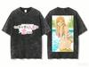 Marin Kitagawa Sono Bisque Doll wa Koi o Suru Double Sided Printed Washed Vintage Crew Neck Short Sleeve Women And Men T-shirt