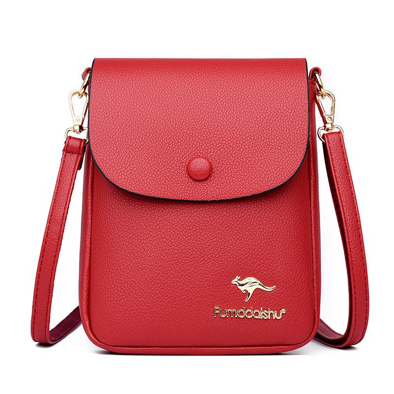

Women s bag new fashion vertical women s bag messenger bag lock anti-theft bag women s bag красный