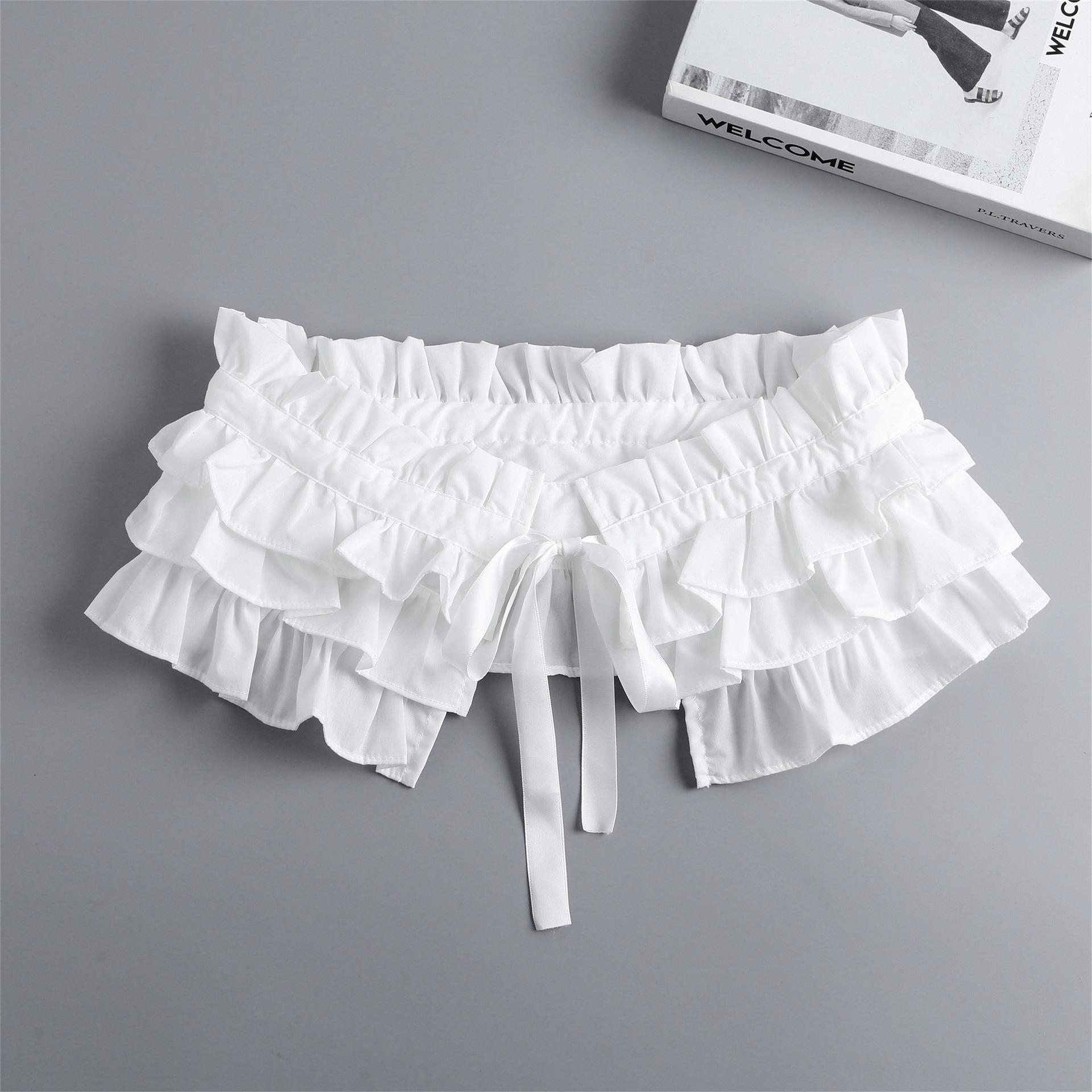 

Бантики однотонный рубашка съемный воротник для женщин фальшивый воротник лацкан съемная половина рубашки блузка фальшивый воротник ожерелье галстук