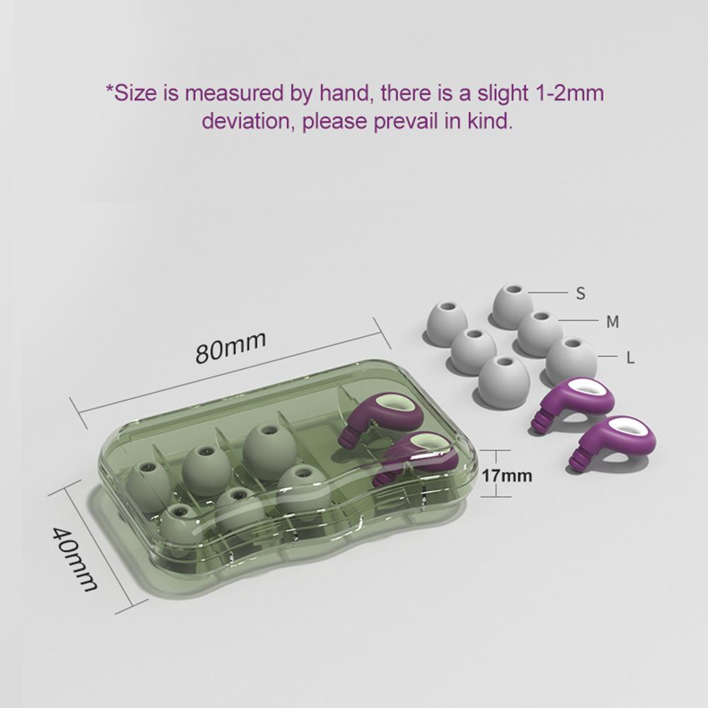 1 Set Ohrstöpsel Zum Schlafen Tapones Para Dormir Lärm Reduktion Wasserdicht Schwimmen Ohr Stecker Schutz Oordopjes Ohrstöpsel Set