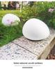 Outdoor Waterproof Solar Pebble Light: Seven-Color LED Lawn Lamp with Induction Control