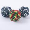 2Pcs Dog Cotton Rope Toy Ball for Chewing, Grinding Teeth and Cleaning Teeth. Small Dog Pet Toy and Accessory.