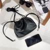 Niche Genuine Leather Lucky Bag Soft Fashionable Minimalist Women's Crossbody Cloud Single Shoulder Imported Sheepskin Inside Outside