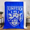 UNIT3D Blue Crest Blanket for all seasons blanket lunch break throw gift