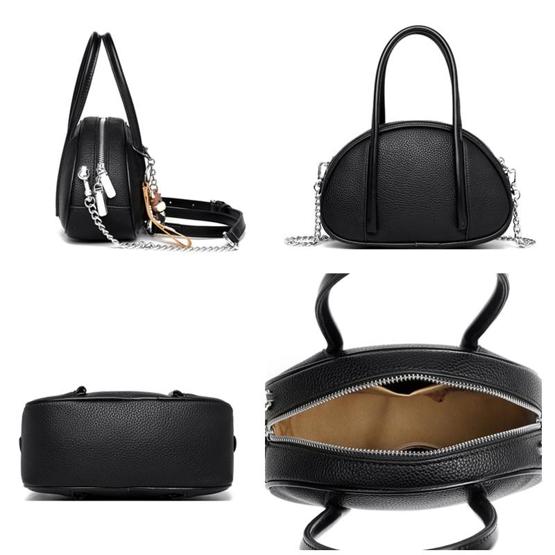 Luxus Umhängetaschen Geldbörse Einfarbig PU Leder Schultertasche Modedesigner Kleine Handtasche Henkeltaschen für Damen