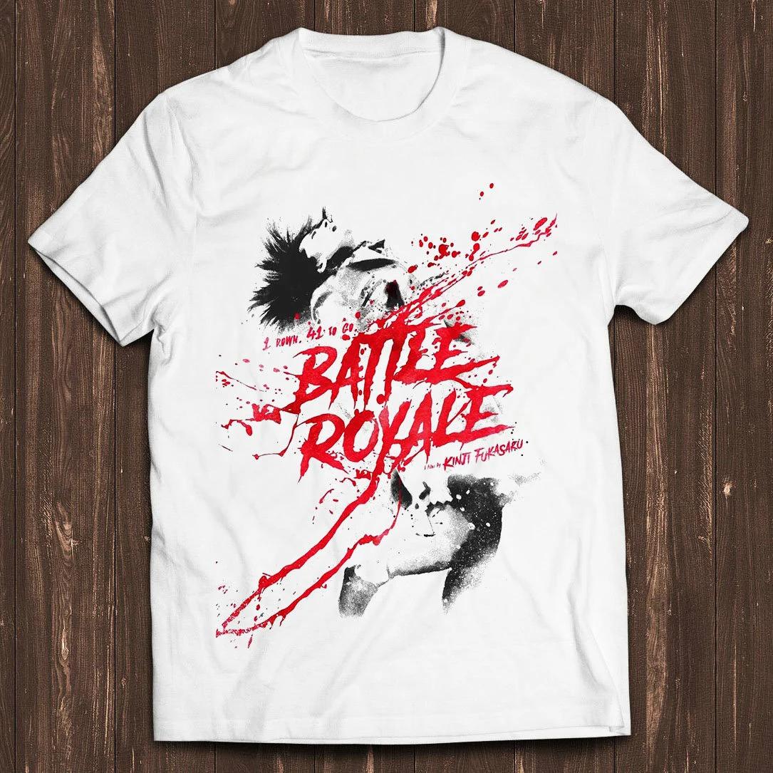

Battle Royale Japan Island Championship Funny Retro Movie Game Music Meme Movie Music Cool Gift T-shirt - Men s Summer Cotton... S разноцветный