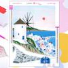 Landscape Diamond Painting Kits Country Town Hot Air Balloon Life Picture Full Diamond Mosaic Embroidery Cross Stitch Home Decor