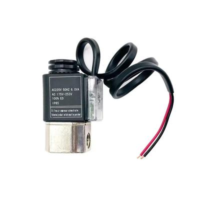 1pc Electromagnetic Valve AC 175-253V Oil-Free Air Compressor Solenoid Valve Pneumatic Magnetic Valve Air Pump Accessories