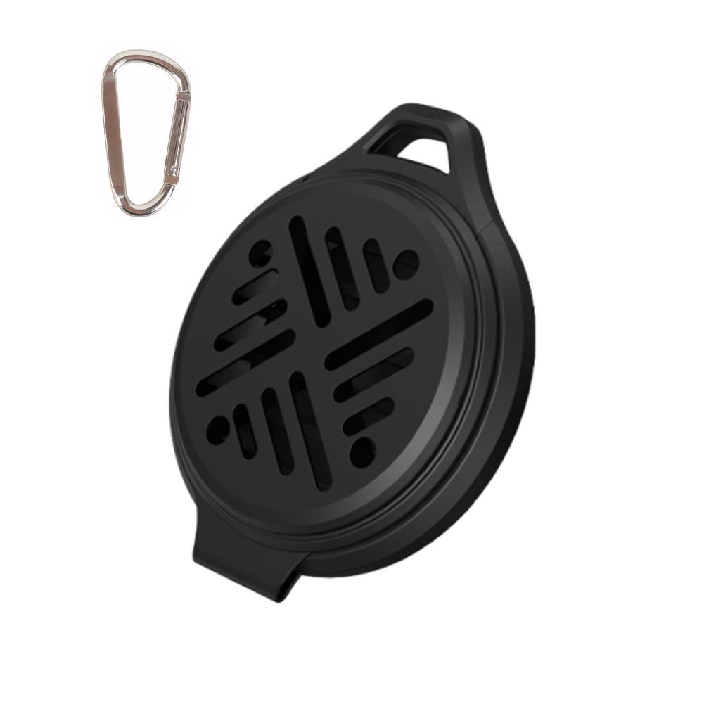 

Силиконовый держатель для москитной спирали, подставка для москитного благовония, портативный держатель для москитной спирали, горелка, защита от ожогов для кемпинга, пеших походов чёрный