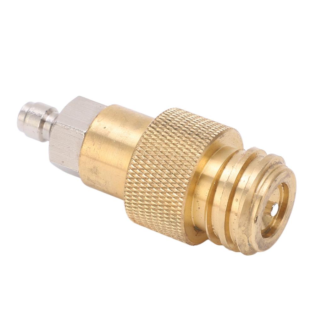 Soda Refill Adapter Machine Maker Brass Connector TR21‑4 Male Thread for Replacement