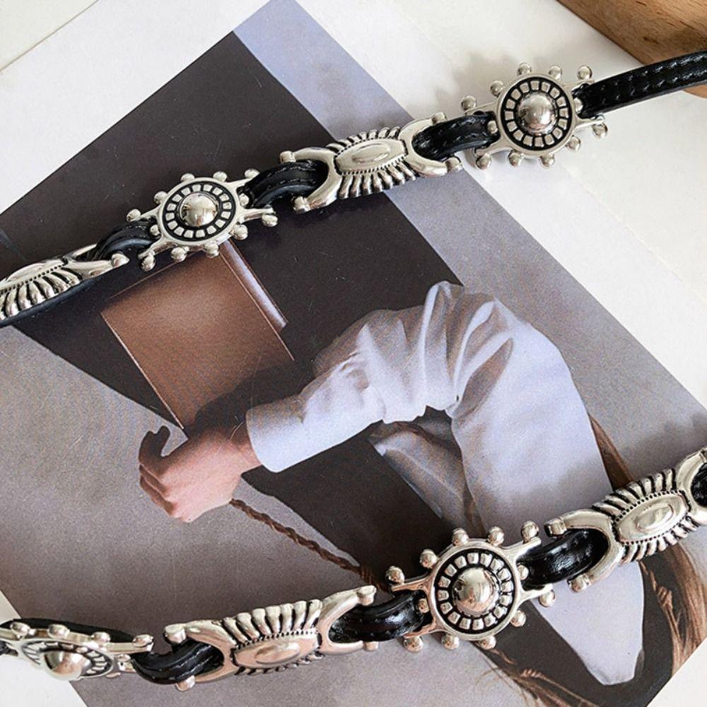 Pin Buckle Punk Waistband Punk Waist Strap Trend Chain Belt