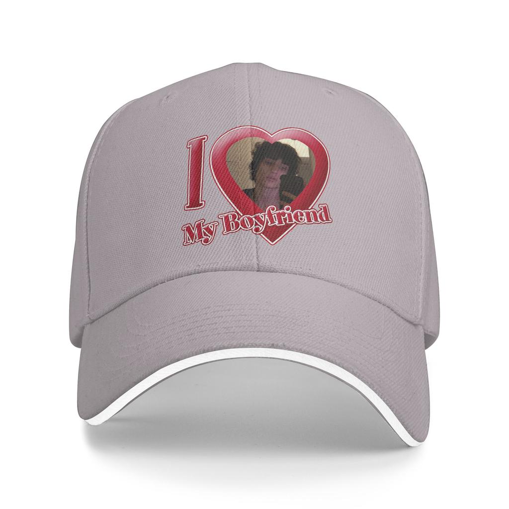 I Love Myboyfriend Sombr Casual Baseball Cap Hiking Fishing Hip Hop Hats Summer SunProof Couple Women Y2k Cute Baseball Caps