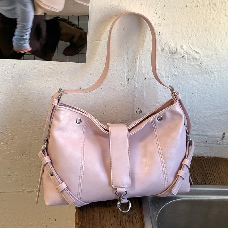 IELGY Ladies Tote Bag Large Capacity Spring Retro Commuter Messenger Bag
